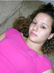 Amateur Chick Spreads Her Sweet Looking Hairy Bush Apart