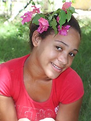 Cute young Dominican chica fucked by crazy black guy