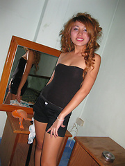 Bareback fuck and cum for adorable Thai karaoke teen