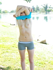 Brina is sporty and strong