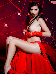 Lovely teen devil