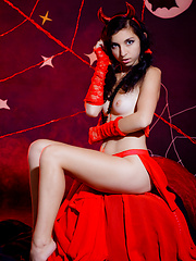 Lovely teen devil