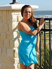 Erin does a naugty tease