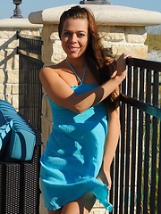 Erin does a naugty tease