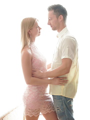 Beautiful blonde chick having hot sex with her boyfriend