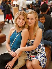 Arya and Bailey as Mall Rats