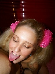 Stud thrusts his schlong deep into a tight teen slit
