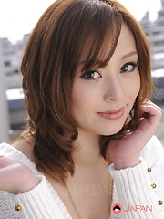 Hot Miina Yoshihara shows her cunt outdoors